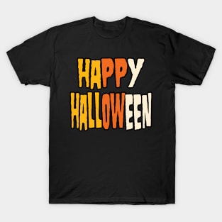 Happy Halloween, Candy Corn T-Shirt